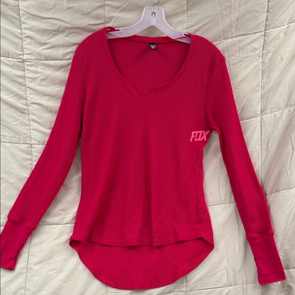 Fox Women's Vibrant Pink Long Sleeve Tee